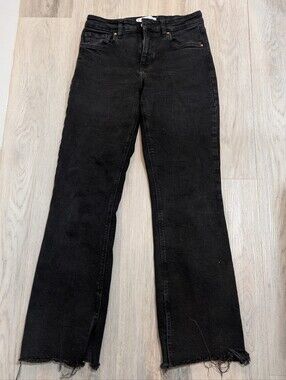 MNG Mango Women’s Size 6 Black Flare Jeans